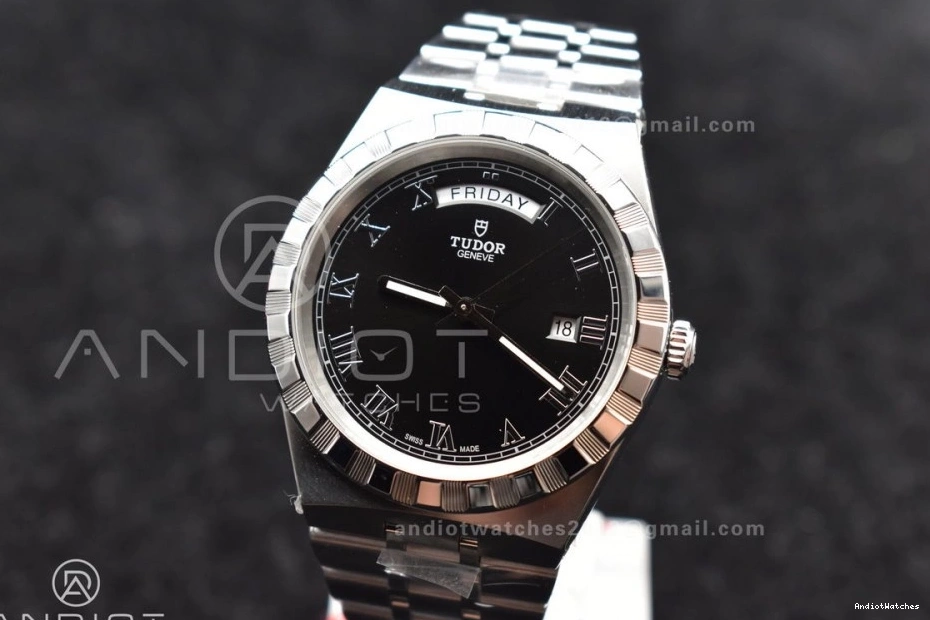 Dial 1:1 1192 Edition Tudor Royal A UrbanStyle on V7F Black Strap SS Best 1205